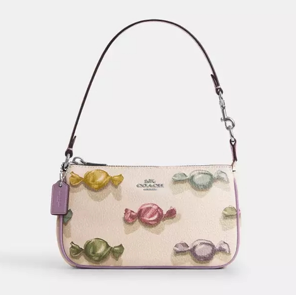 *NWT* COACH Nolita 19 Candy Paint Bag, Candy Print Purse Coach Outlet